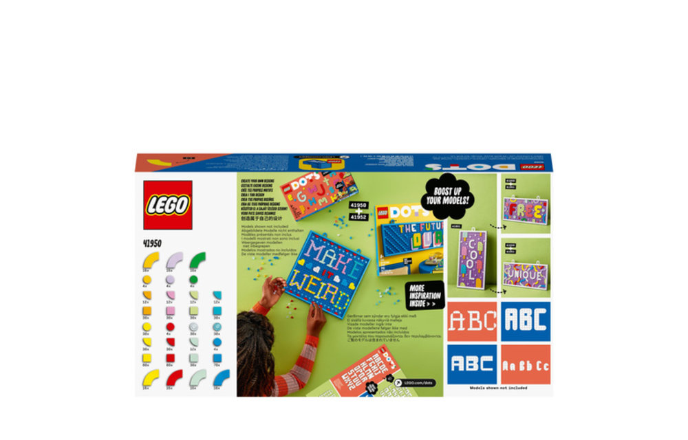 LEGO DOTS Enorm veel Dots - letterpret | 41950