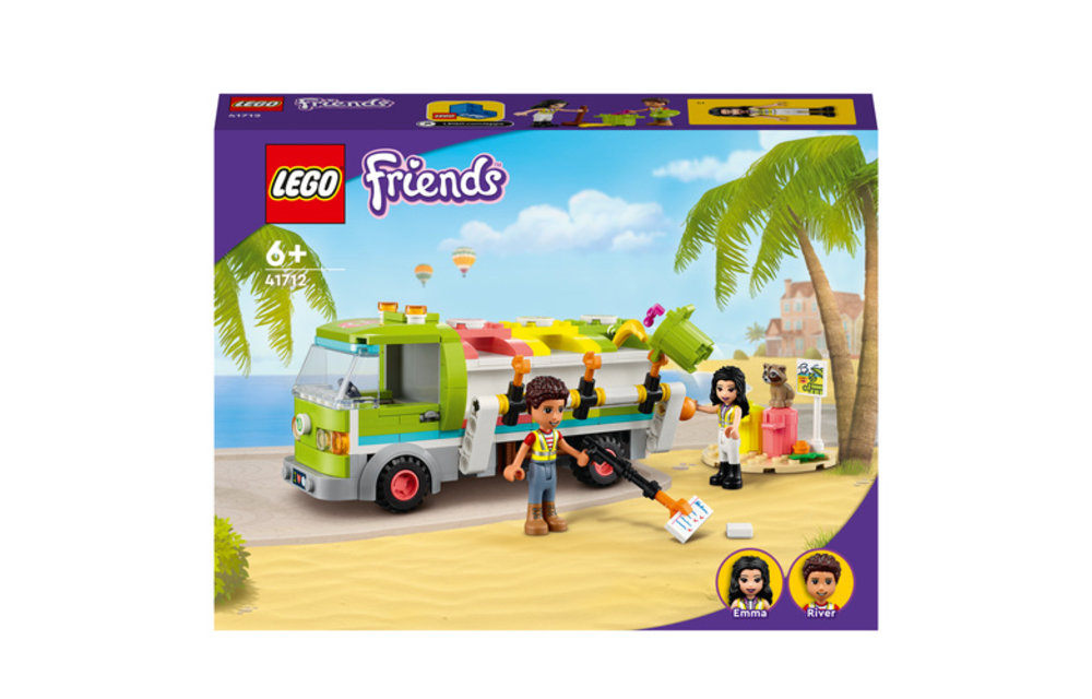 LEGO Friends Recycle vrachtwagen | 41712