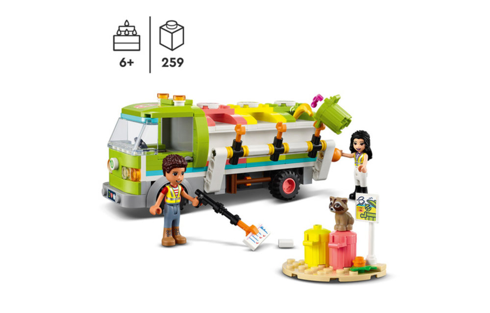 LEGO Friends Recycle vrachtwagen | 41712
