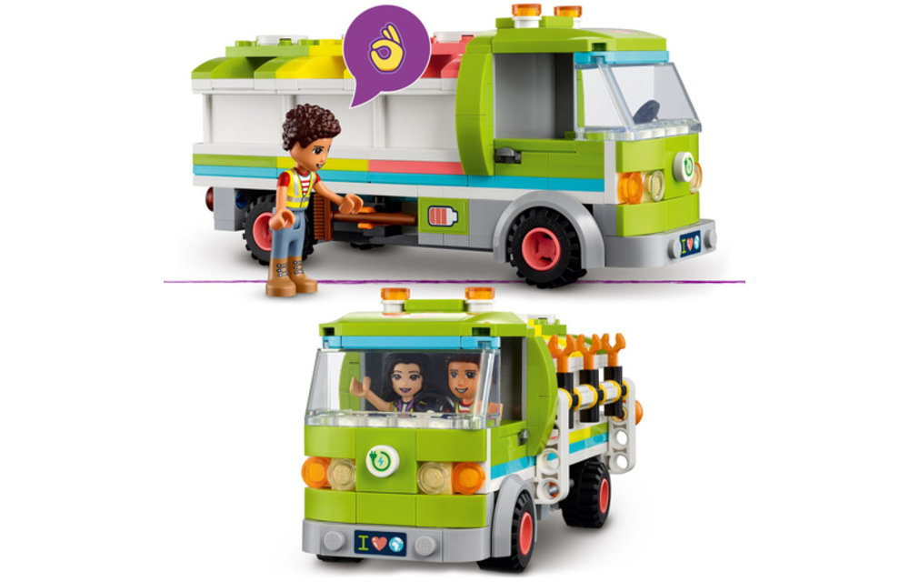 LEGO Friends Recycle vrachtwagen | 41712