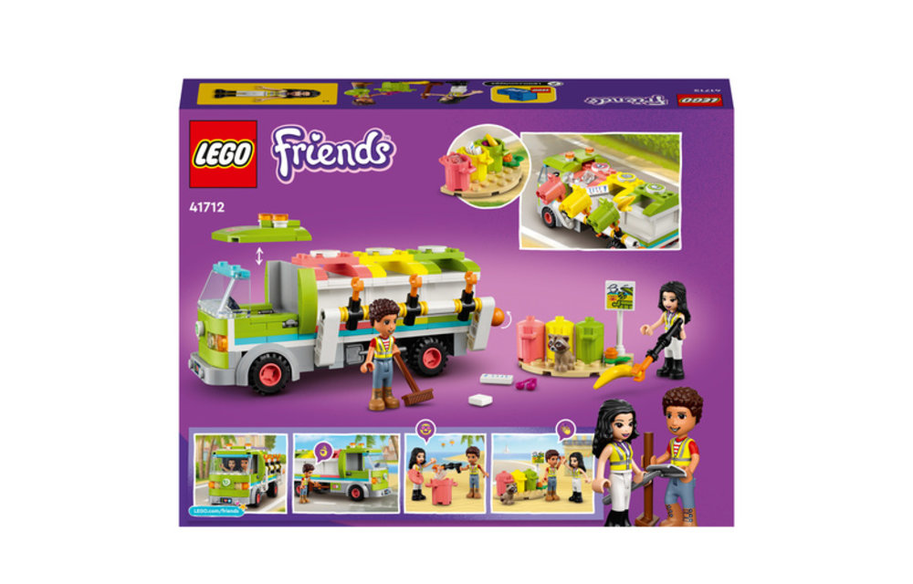 LEGO Friends Recycle vrachtwagen | 41712
