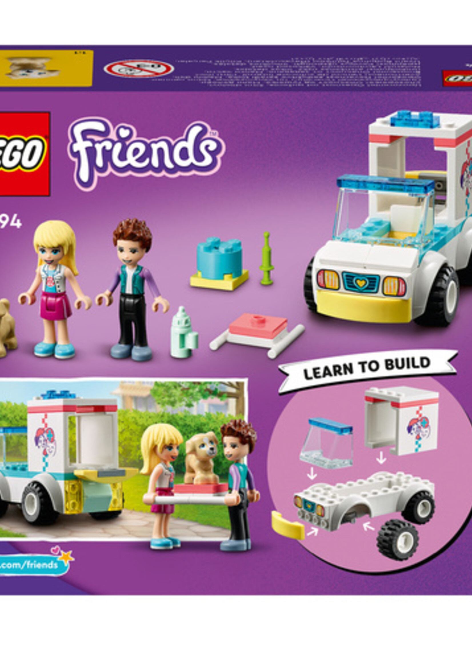 LEGO LEGO Friends Dierenambulance | 41694