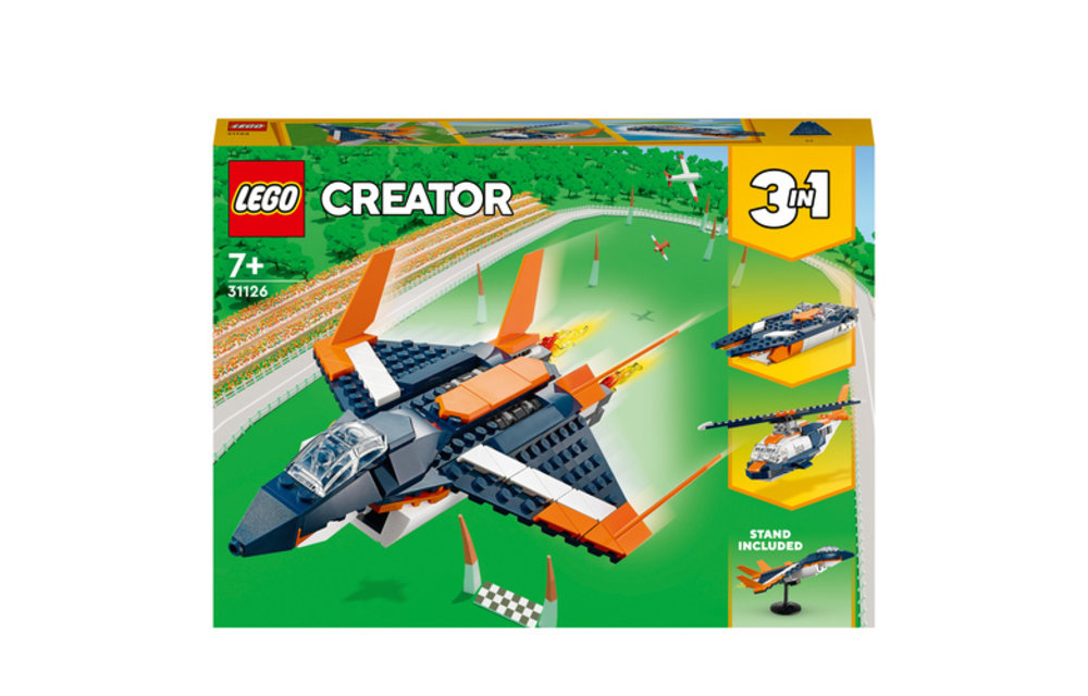 LEGO Creator Supersonisch straalvliegtuig | 31126
