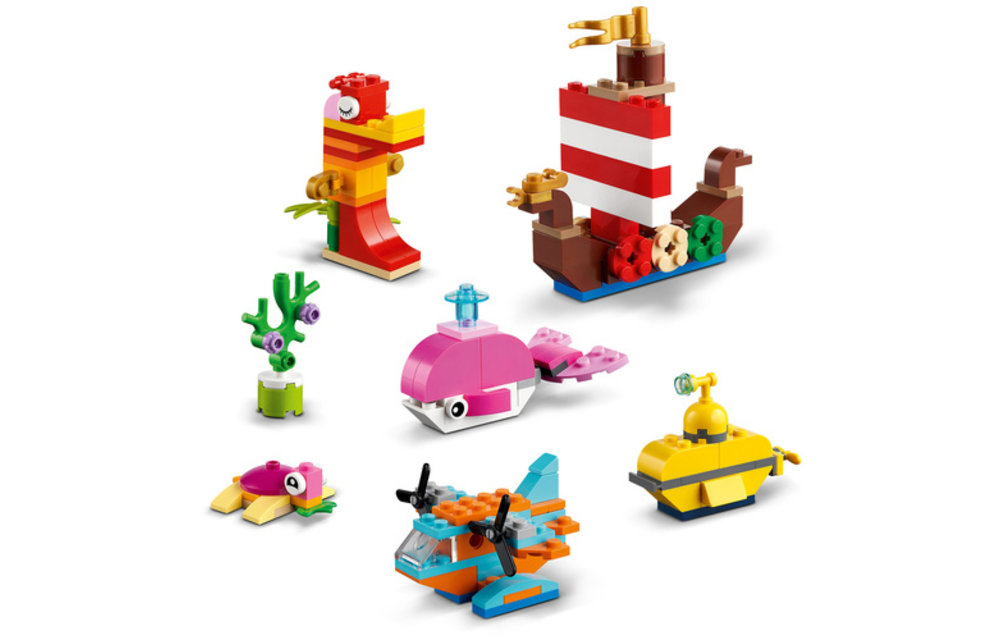 LEGO Classic Creatief zeeplezier Bouwsteentjes Set | 11018