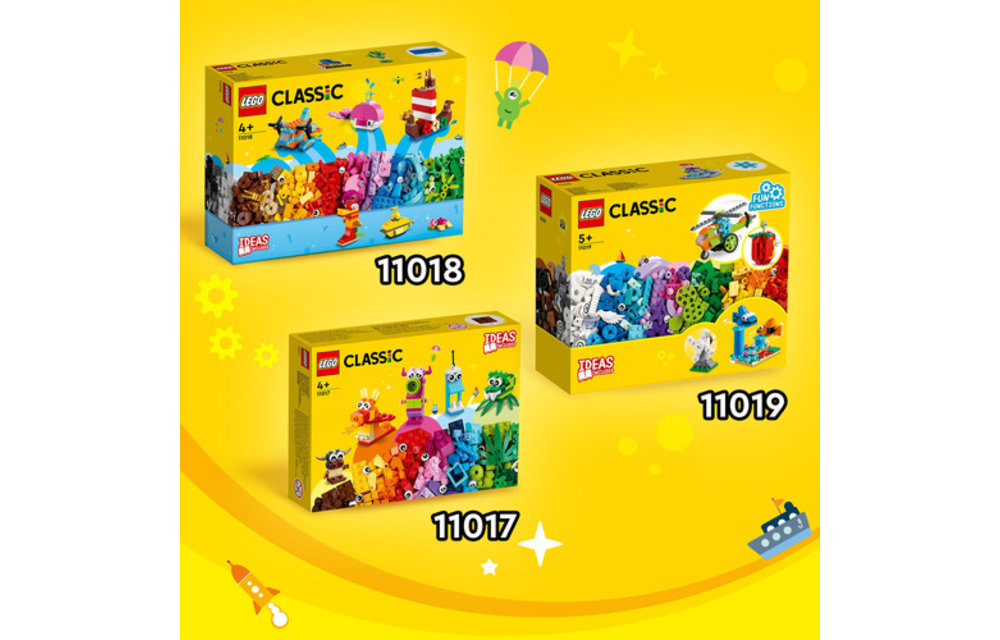 LEGO Classic Creatief zeeplezier Bouwsteentjes Set | 11018