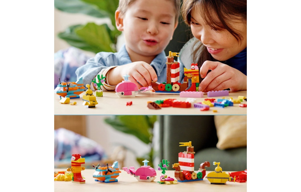LEGO Classic Creatief zeeplezier Bouwsteentjes Set | 11018