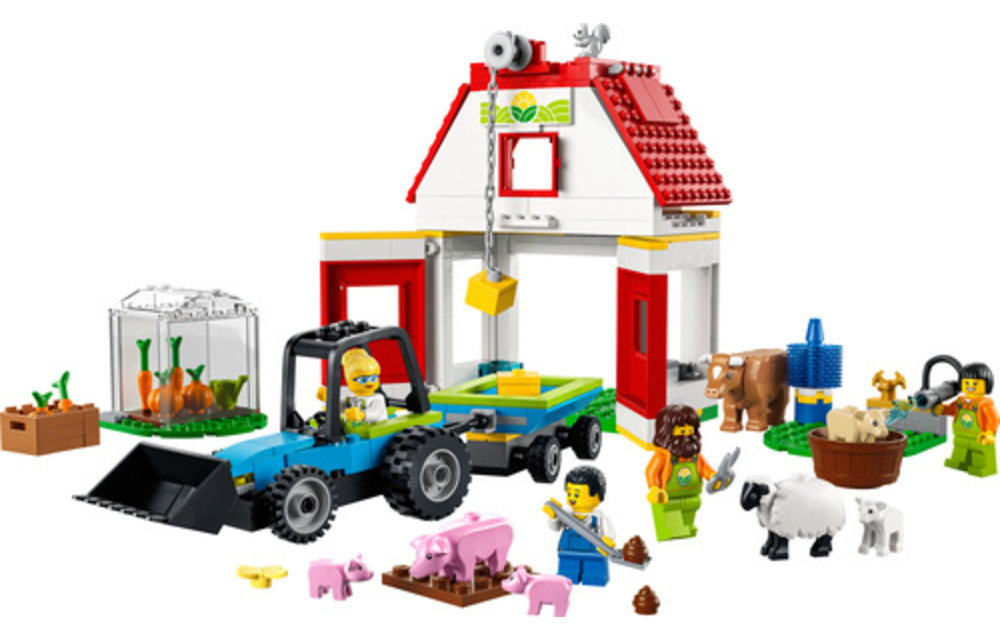 LEGO City Schuur en boerderijdieren | 60346