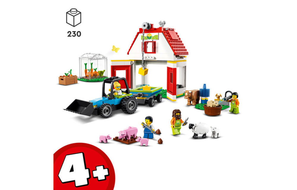 LEGO City Schuur en boerderijdieren | 60346