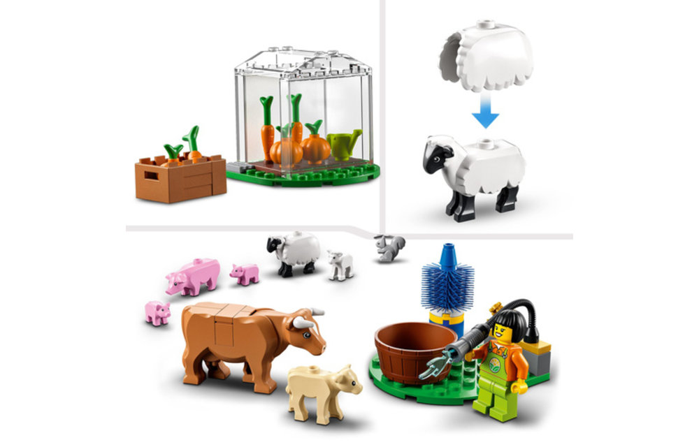 LEGO City Schuur en boerderijdieren | 60346