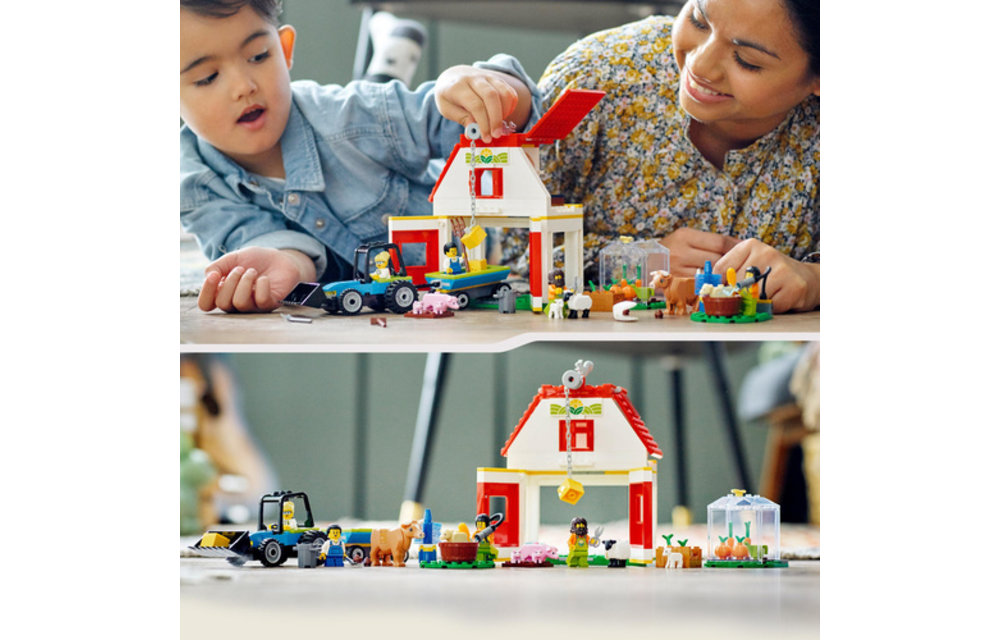 LEGO City Schuur en boerderijdieren | 60346