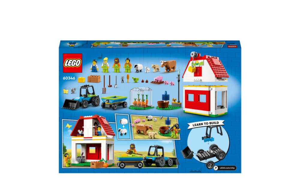 LEGO City Schuur en boerderijdieren | 60346