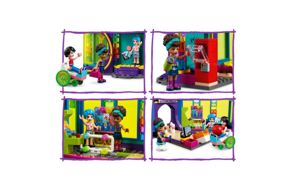 LEGO Friends Rolschaatsdisco speelhal | 41708