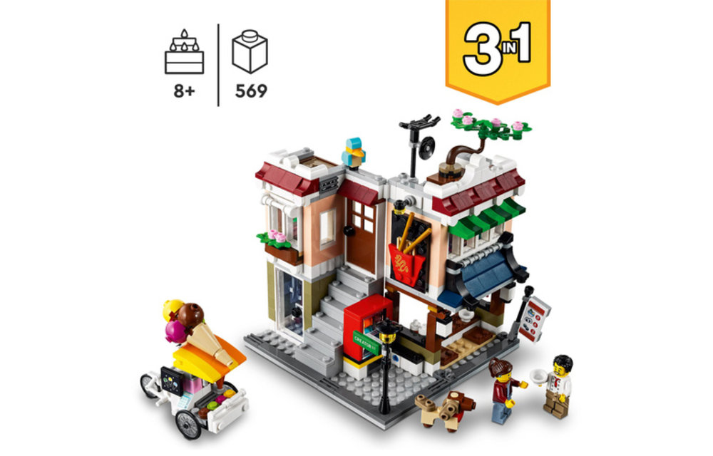 LEGO Creator Noedelwinkel in de stad | 31131