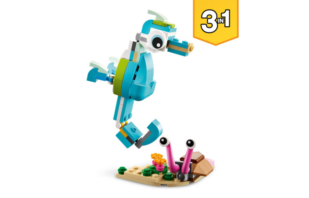 LEGO Creator Dolfijn en Schildpad | 31128