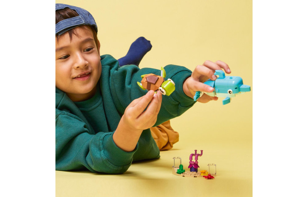LEGO Creator Dolfijn en Schildpad | 31128