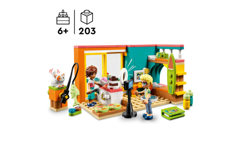 LEGO Friends leo's kamer | 41754