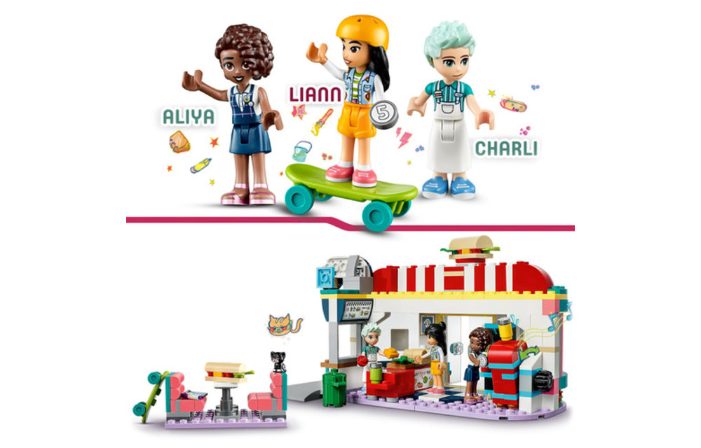 LEGO Friends Heartlake restaurant in de stad | 41728