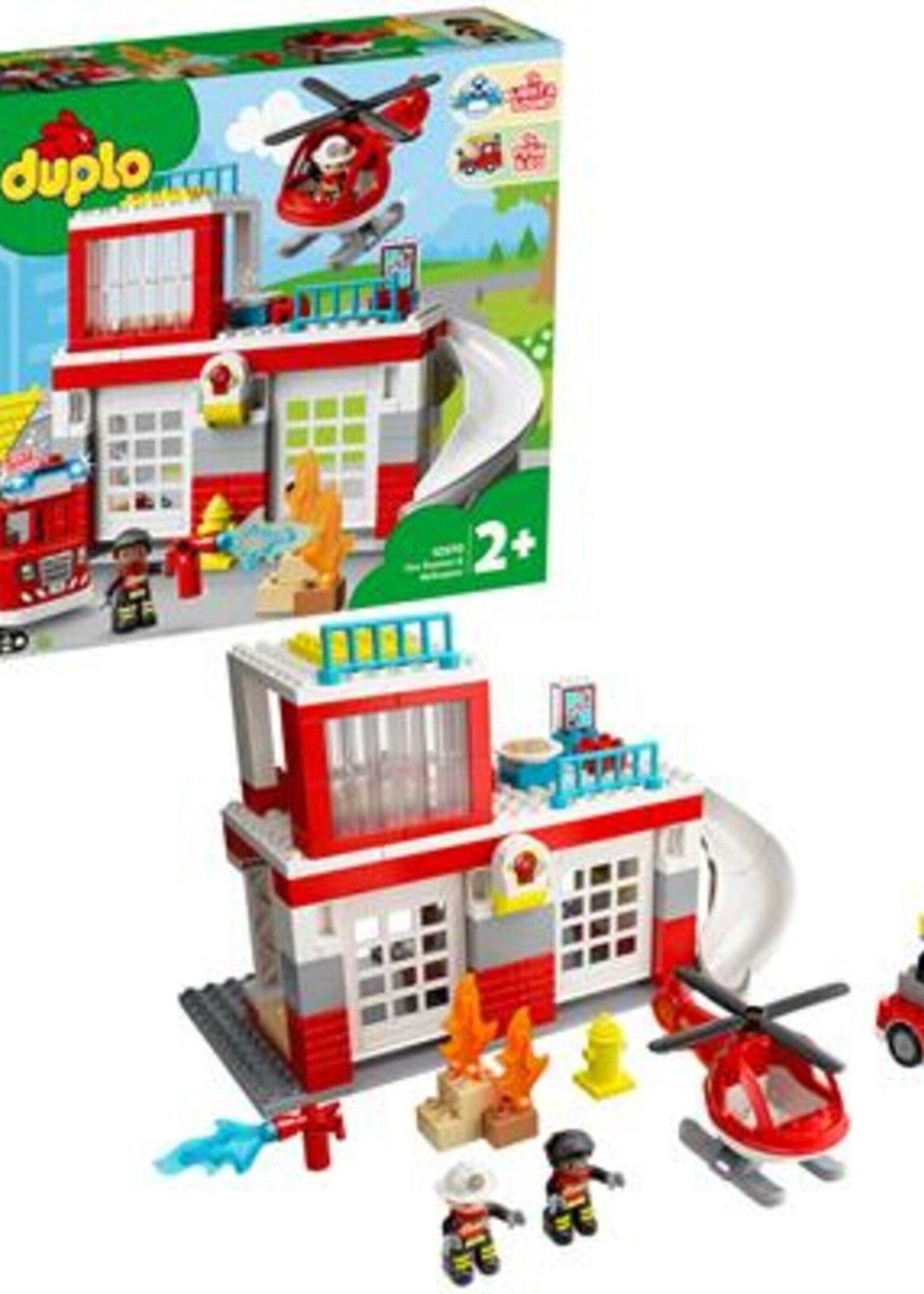 LEGO LEGO DUPLO Brandweerkazerne & Helikopter | 10970