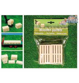 Kids Globe Kids Globe 610023 - Houten pallets (6 stuks) 1:16