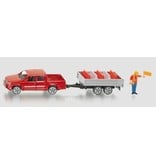 Siku Siku 3543 - Pick-Up met kipper aanhanger 1:55