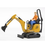 Bruder Bruder 62002 - JCB Minigraafmachine met machinist