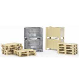 Bruder Bruder 2415 - pallets en kratten