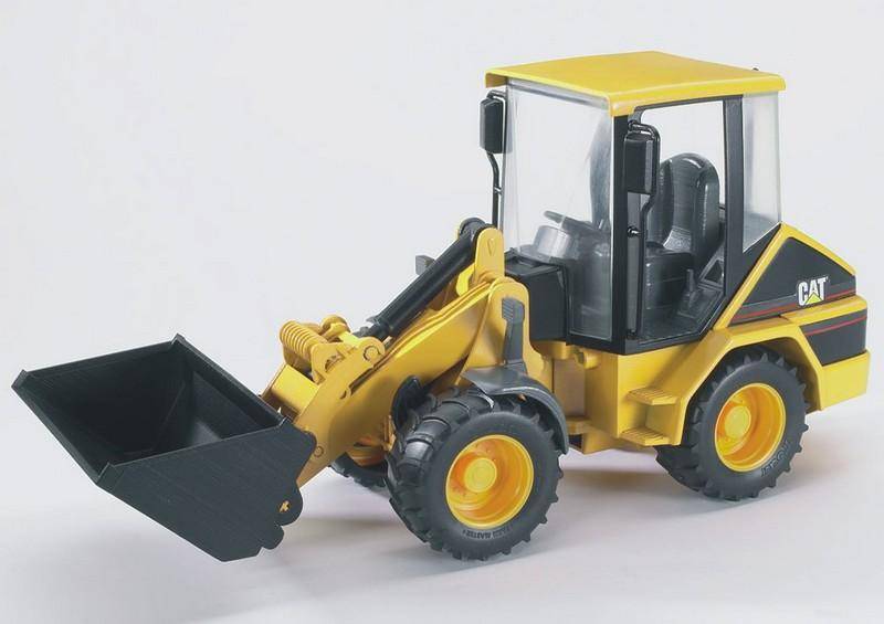 Bruder 2441 - CAT compacte knikshovel - T-Toys