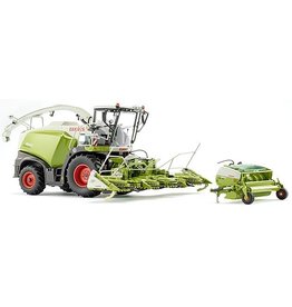 Wiking Wiking 77812 - Claas Jaguar 860 Hakselaar met Orbis 750 en Pick Up 300 1:32