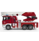 Bruder Bruder 3590 - Scania brandweer ladderwagen met waterpomp, licht & geluid