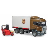 Bruder Bruder 3581 - Scania R-vrachtwagen UPS met heftruck