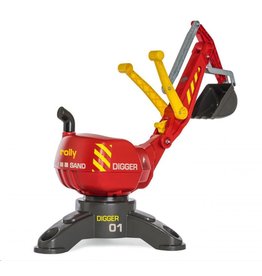 Rolly Toys Rolly Toys 422036 - Rolly Digger rood met steunpoot