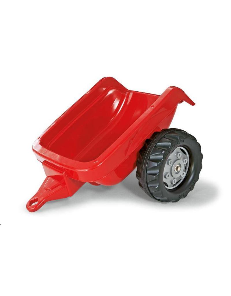 Rolly Toys Rolly Toys 121717 - RollyKid aanhanger rood met grijze velgen