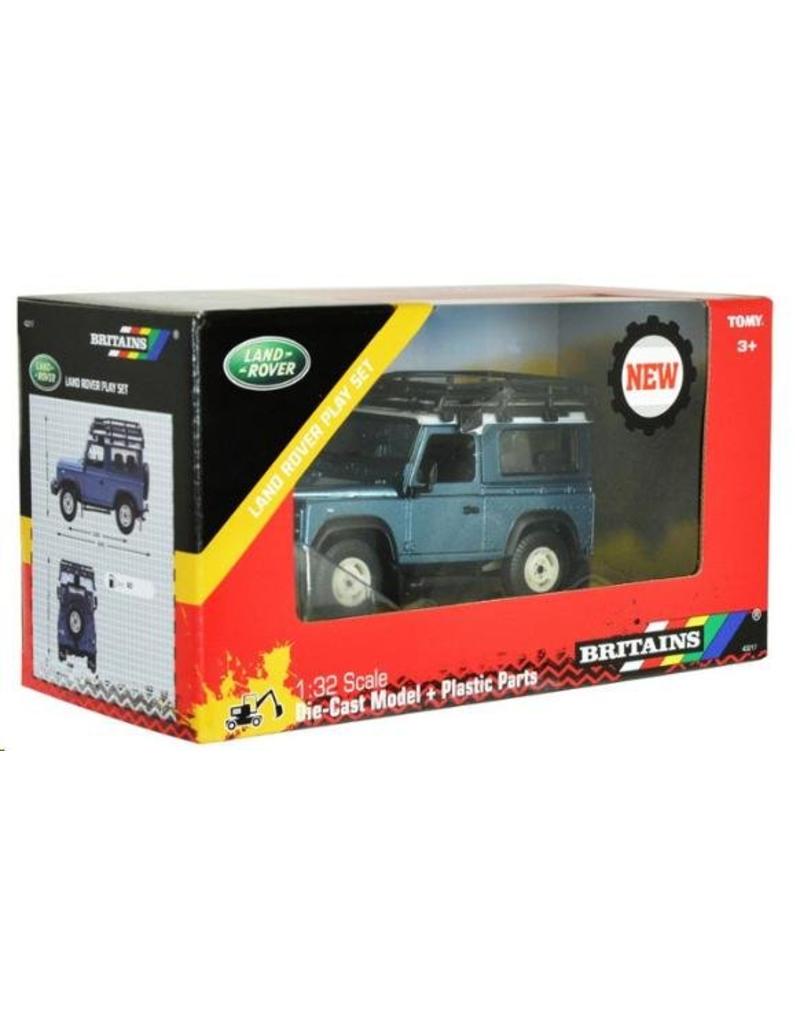 Britains Britains 43217 - Land Rover Defender met Roof Rack en Lier 1:32