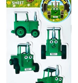 Tractor Ted Tractor Ted - 3D stickers (6 per vel)