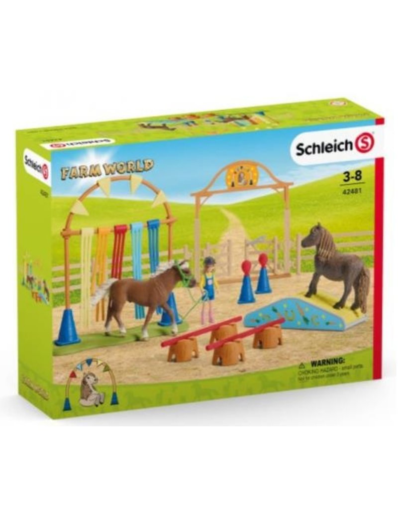 Schleich Schleich Horses 42481 - Pony behendigheidstraining