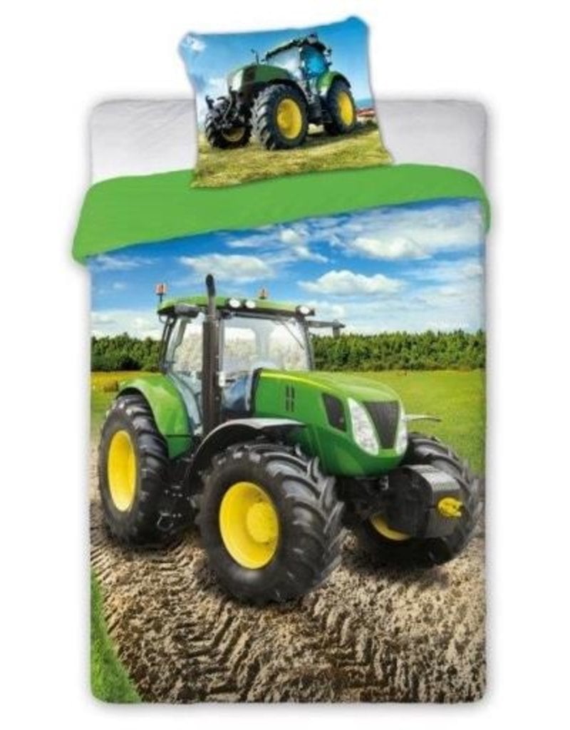 Benadering ongezond omvatten Dekbedovertrek Tractor John Deere - T-Toys