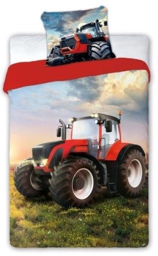 Neem een ​​bad Socialisme interferentie Dekbedovertrek Tractor Rood - T-Toys