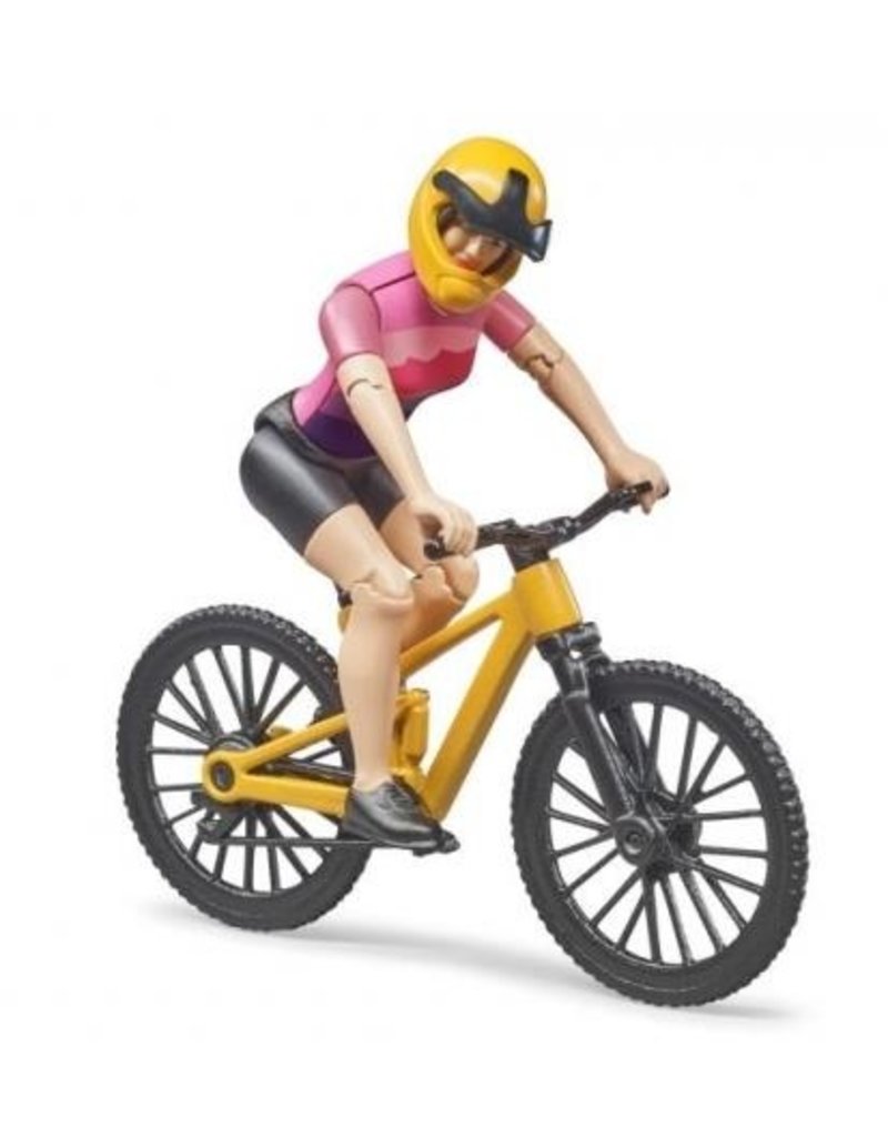 Bruder Bruder 63111 - Mountainbike met speelfiguur