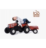 Rolly Toys Rolly Toys 601318 - Farmtrac New Holland Fiat Centenario + Tipper II aanhanger