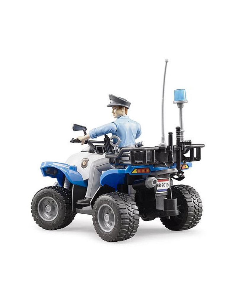 Bruder Bruder 63010 - Politie Quad met agent en accessoires