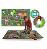 Kids Globe Traffic 570271 - Verkeers speelkleed met led verkeerslichten