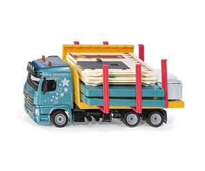 Siku Super 3562 - camion transportant une maison préfabriquée 1:50