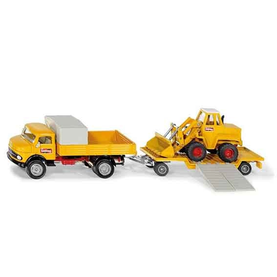 Siku 4117 - Mercedes Benz 710 met Kramer shovel 1:50 - T-Toys
