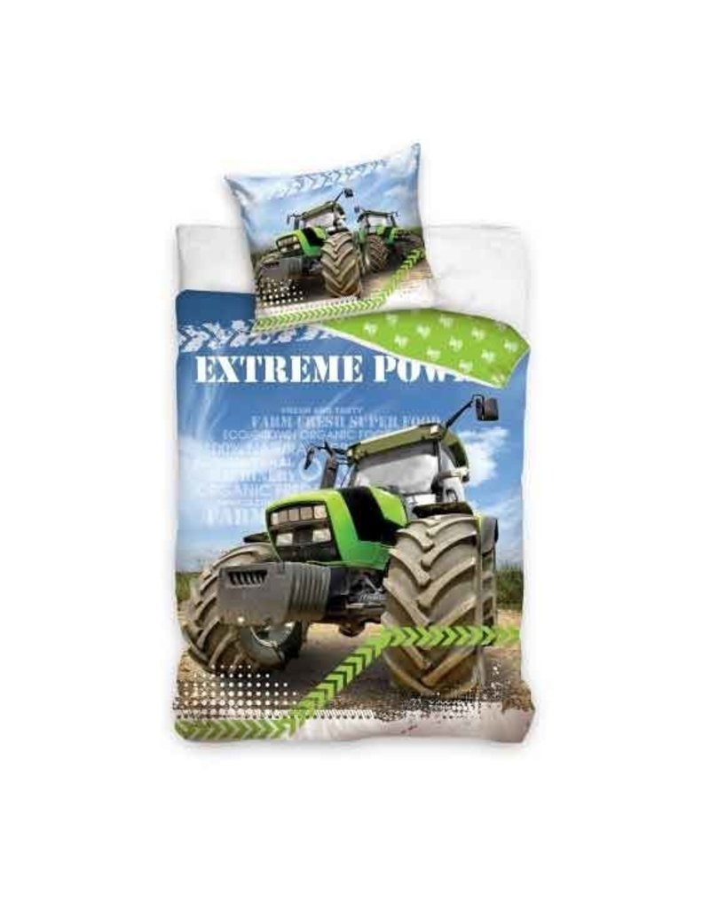 spuiten tumor Lee Dekbed groene Tractor - T-Toys