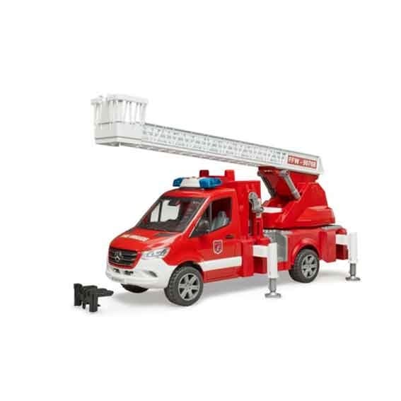 hoek Laster versieren Bruder 2673 - Mercedes Benz Sprinter brandweer ladderwagen - T-Toys