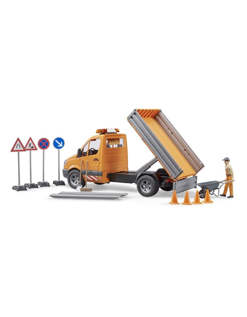 Bruder Bruder 2677 - MB sprinter wegwerk en accessoires