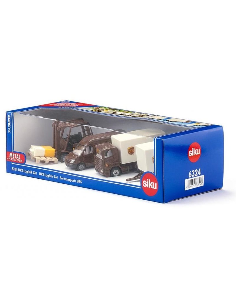 Siku Siku 6324 - Geschenkset UPS logistiek