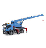 Bruder Bruder 3771 - MAN TGS kraanwagen blauw