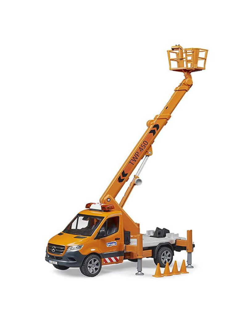 Bruder Bruder 2679 - MB sprinter hoogwerker en accessoires