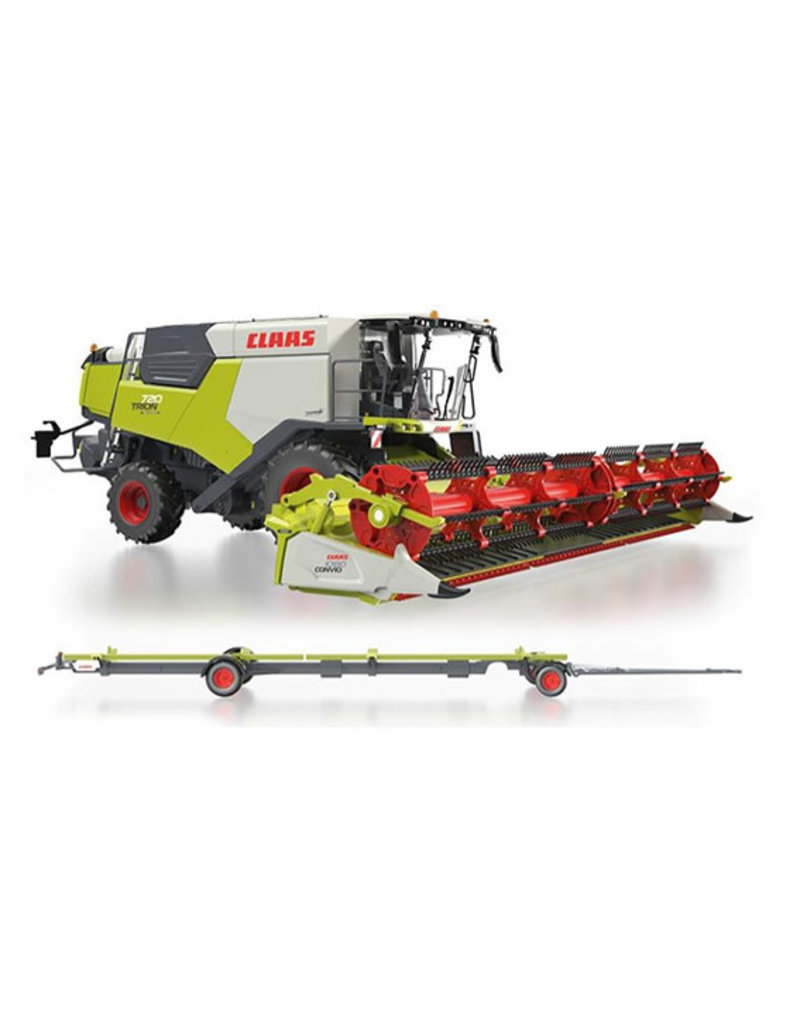 Wiking Wiking 77857 - Claas Torion 720 Montana Convio 1080 maaidorser 1:32